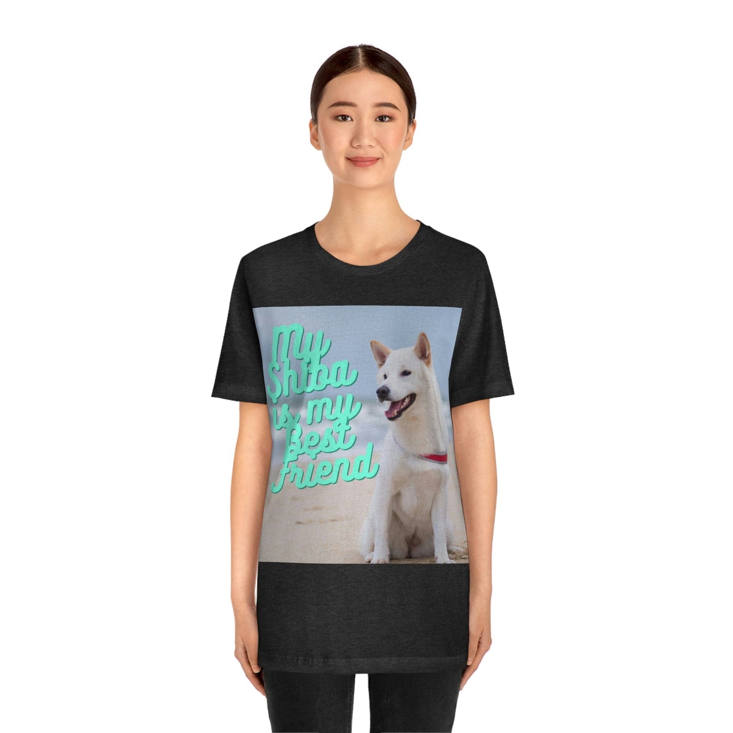 My Best Friend | Shiba Inu | Unisex Jersey Short Sleeve Tee