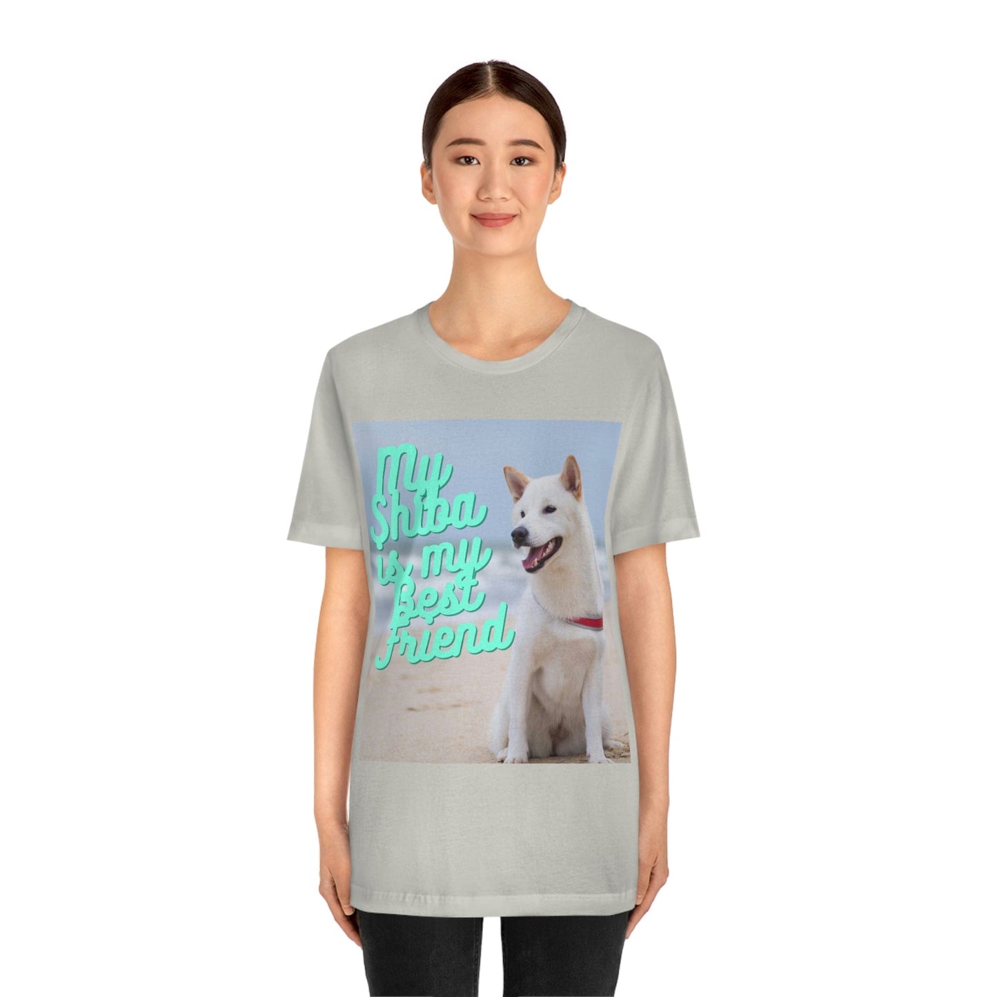 My Best Friend | Shiba Inu | Unisex Jersey Short Sleeve Tee