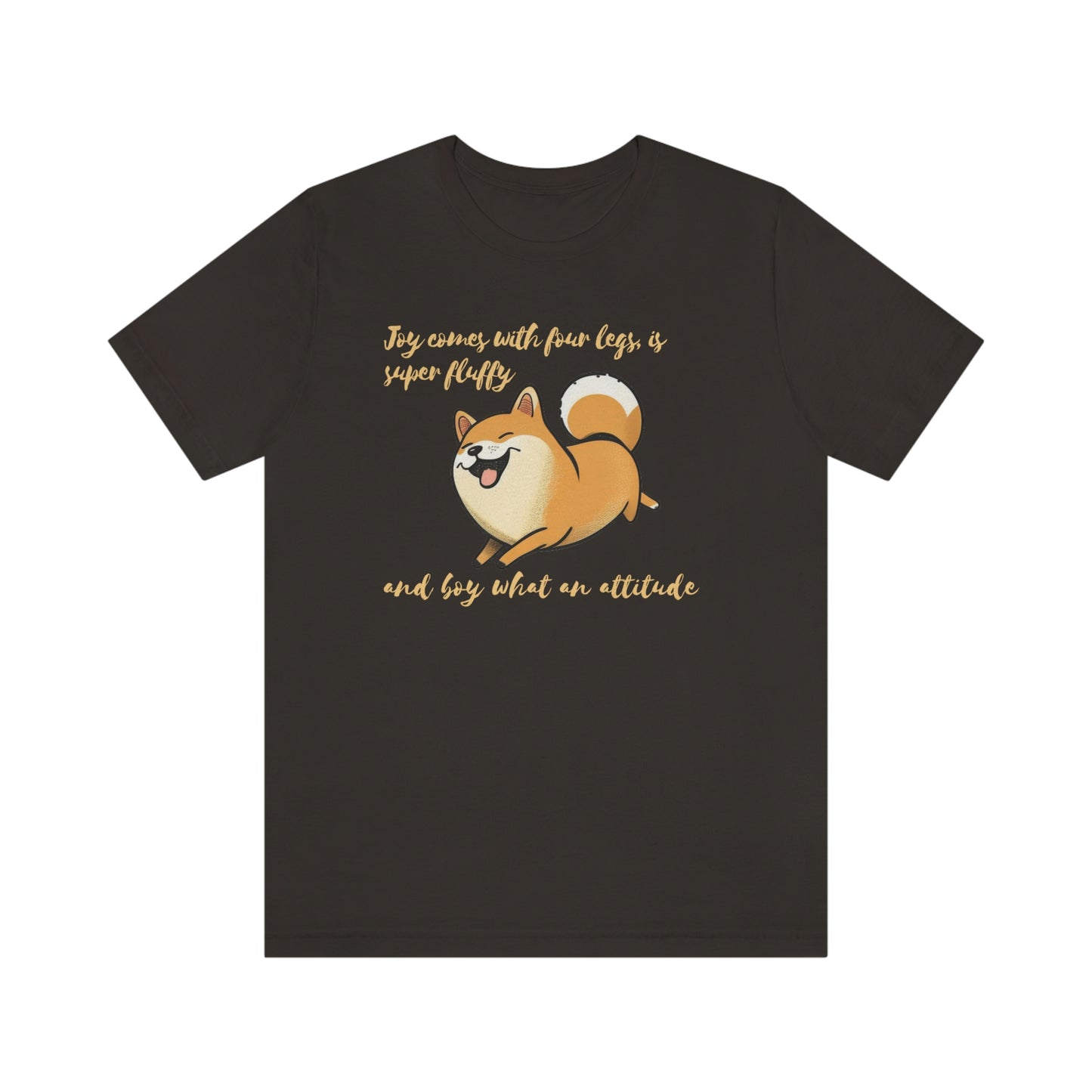 Boy, What an Attitude | Shiba Inu | Unisex Jersey Short Sleeve Tee