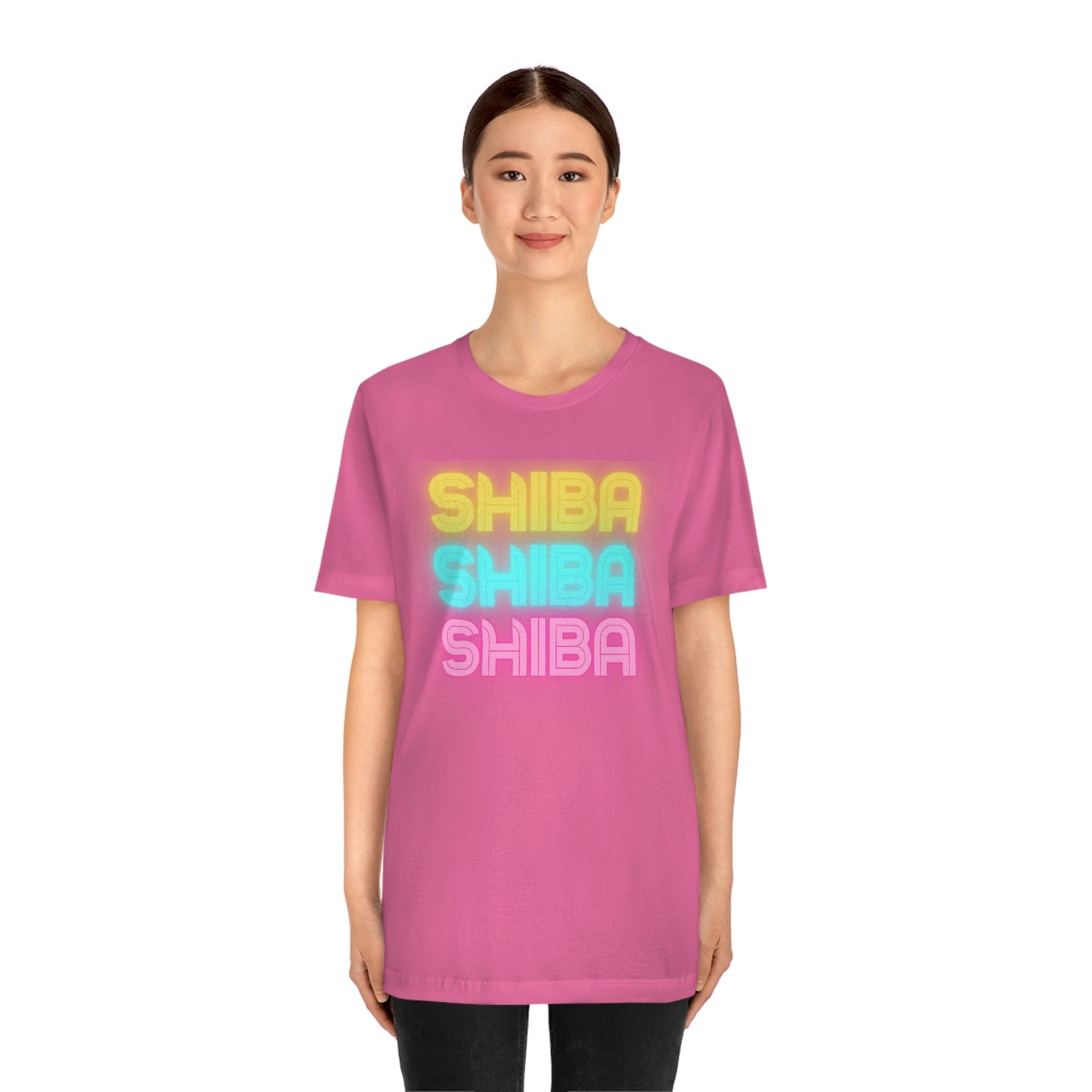 Neon Shiba | Unisex T-shirt