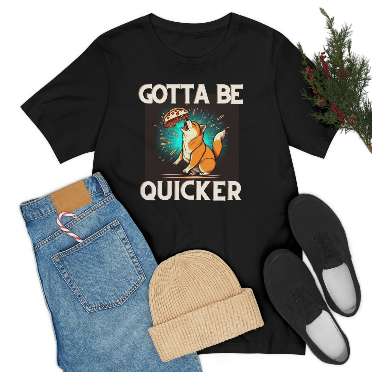 Gotta Be Quicker | Shiba  Inu | Unisex Jersey Short Sleeve Tee