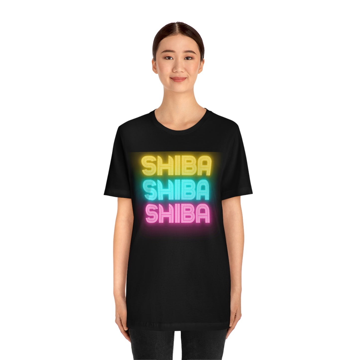 Neon Shiba | Unisex T-shirt