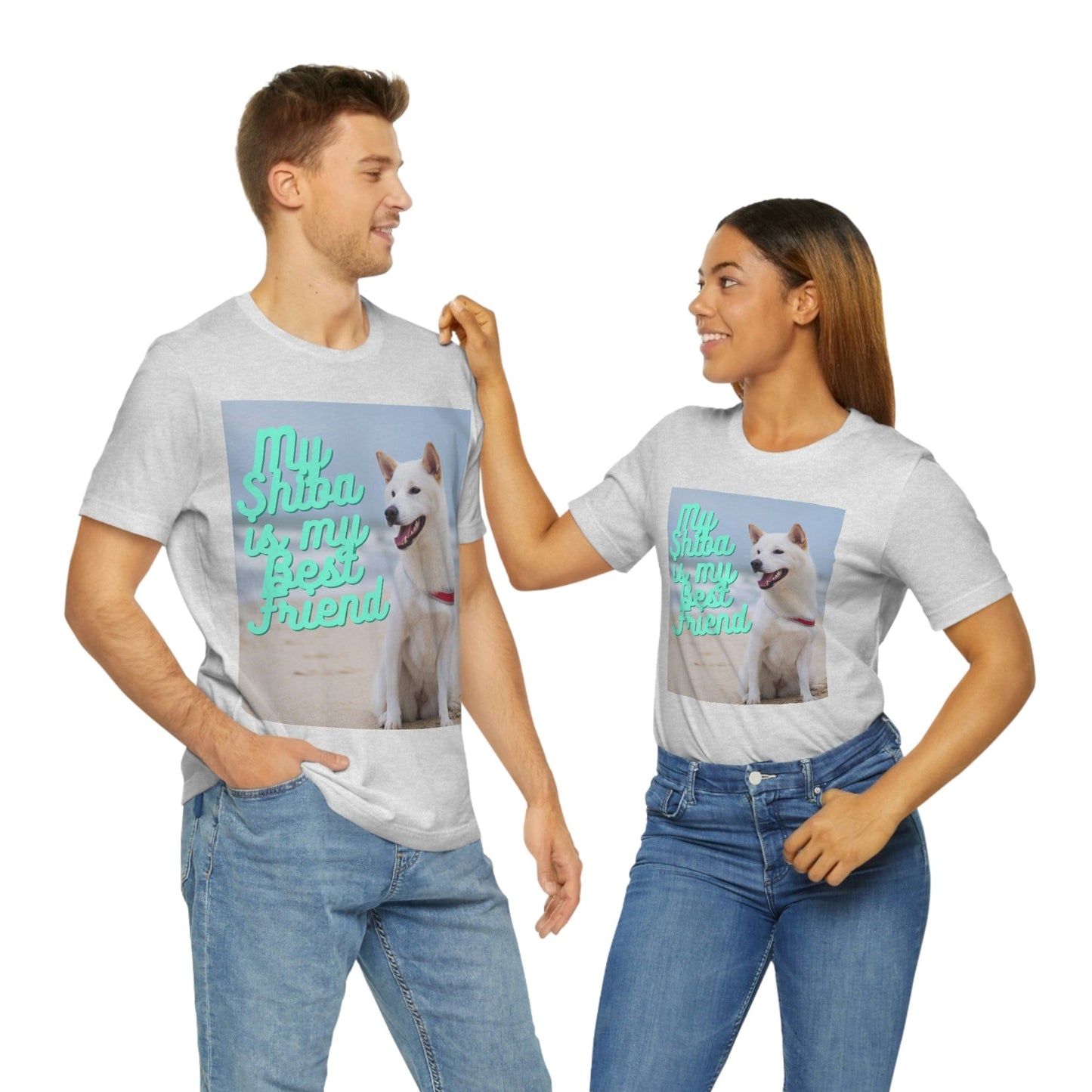 My Best Friend | Shiba Inu | Unisex Jersey Short Sleeve Tee