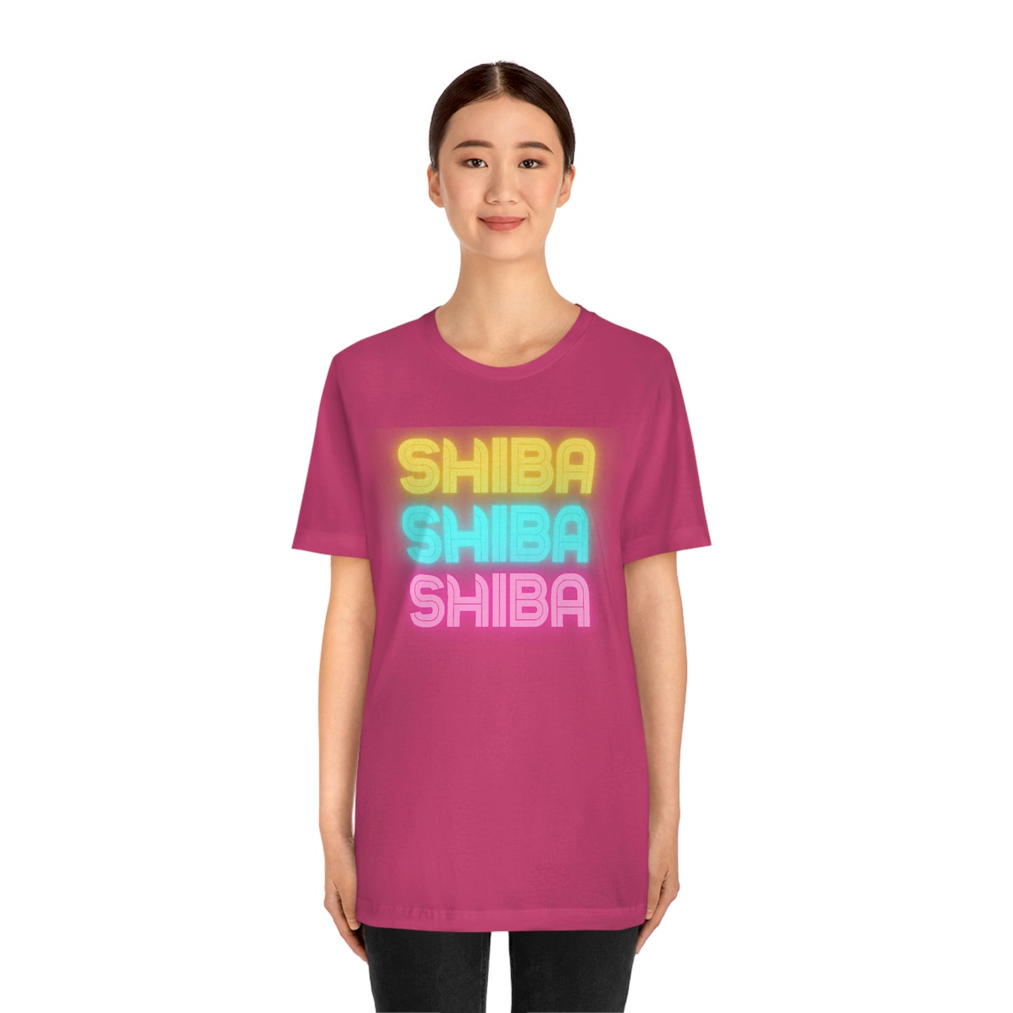 Neon Shiba | Unisex T-shirt