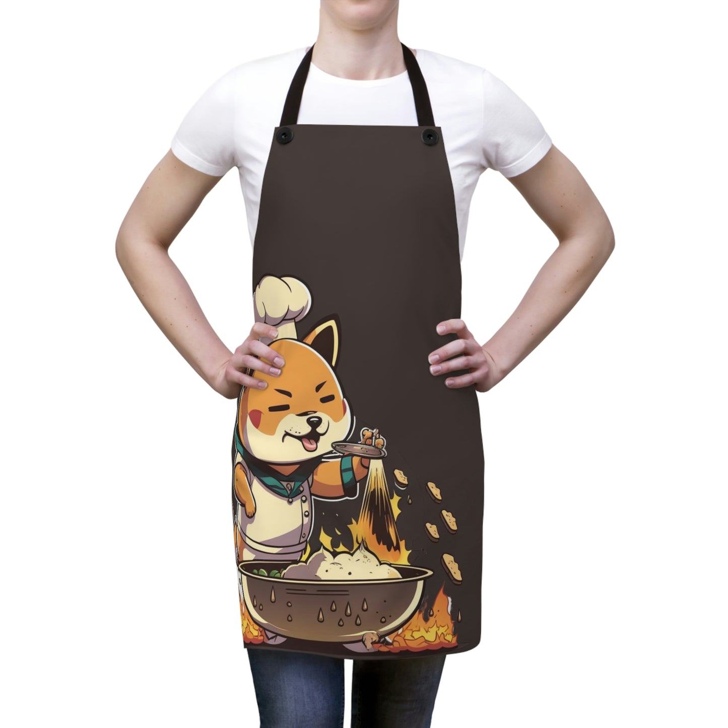 Cooking up with Shiba Inu Apron