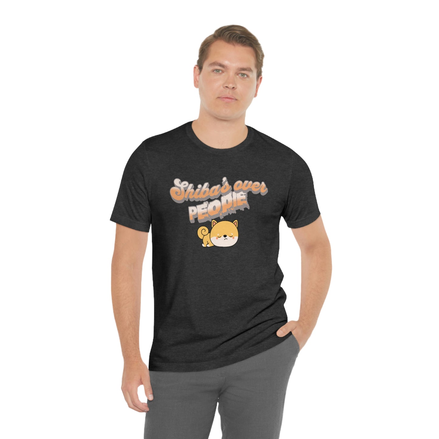 Shiba's Over People T-shirt - Shiba Inu Preference Tee