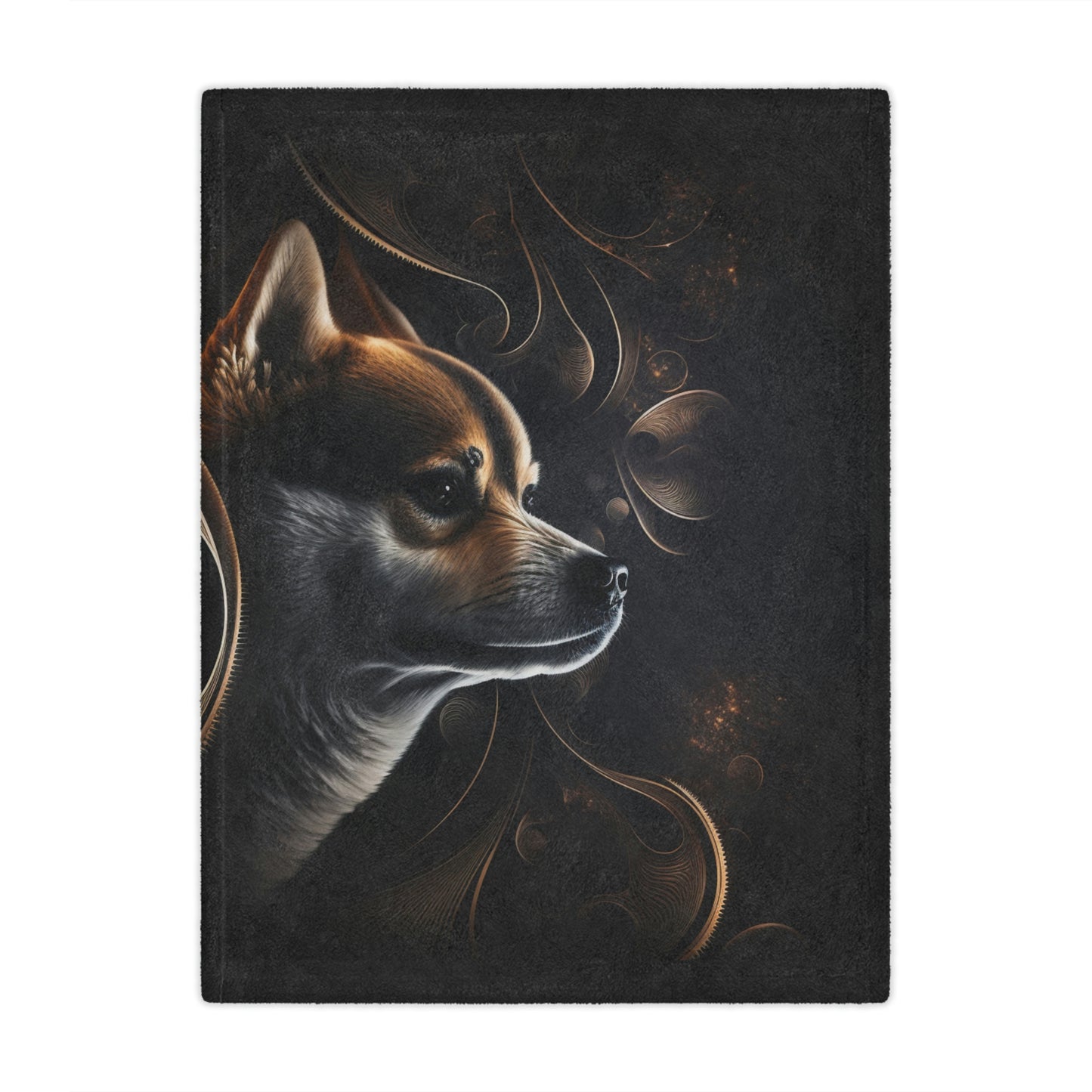 Mystical Minky Shiba Blanket