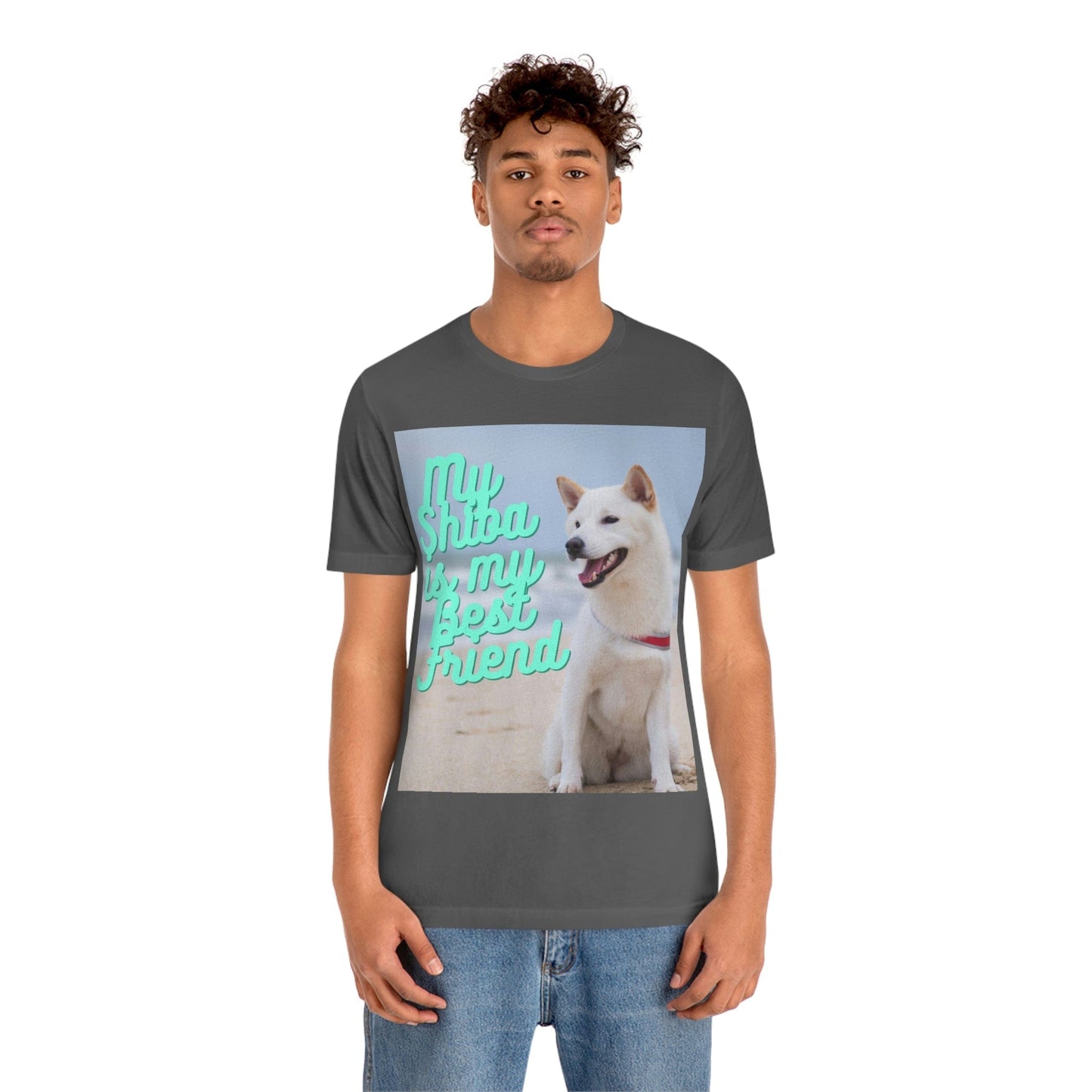 My Best Friend | Shiba Inu | Unisex Jersey Short Sleeve Tee