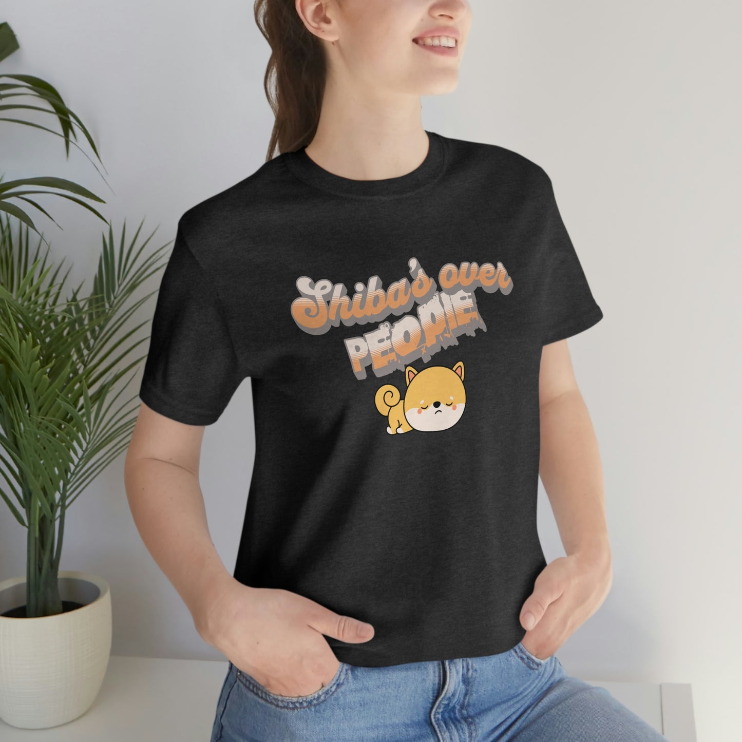 Shiba's Over People T-shirt - Shiba Inu Preference Tee