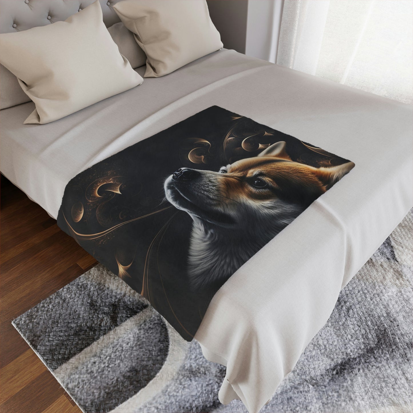 Beautiful Shiba Inu | Minky Blanket