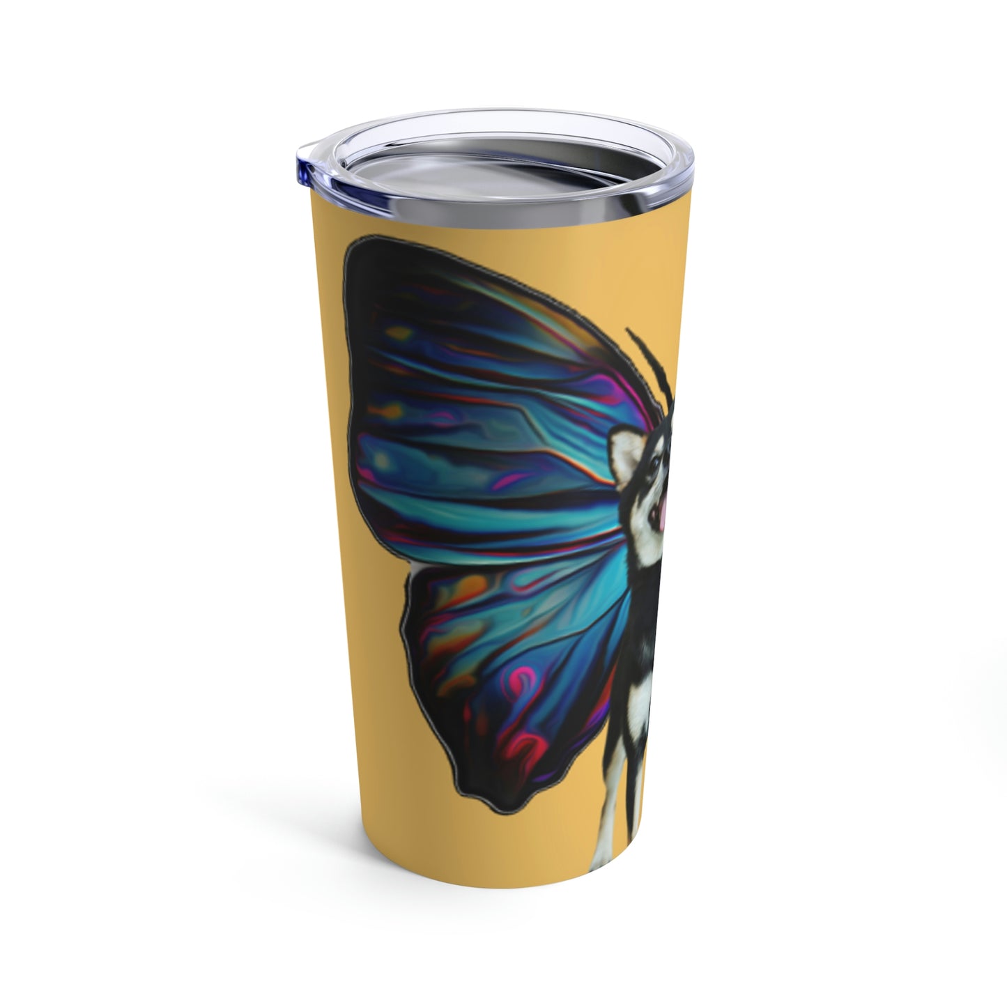 Butterfly Wing Shiba Inu Insulated Tumbler 20oz