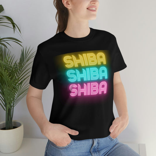 Neon Shiba | Unisex T-shirt