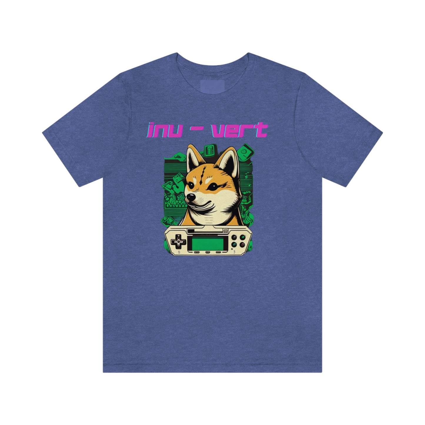 Inu - Vert Shiba Inu Funny Gamer Tshirt | Dog Owner Top