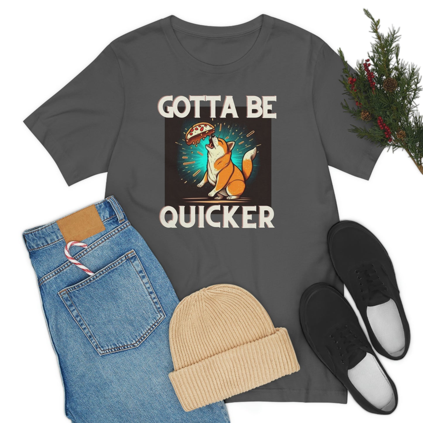 Gotta Be Quicker | Shiba  Inu | Unisex Jersey Short Sleeve Tee