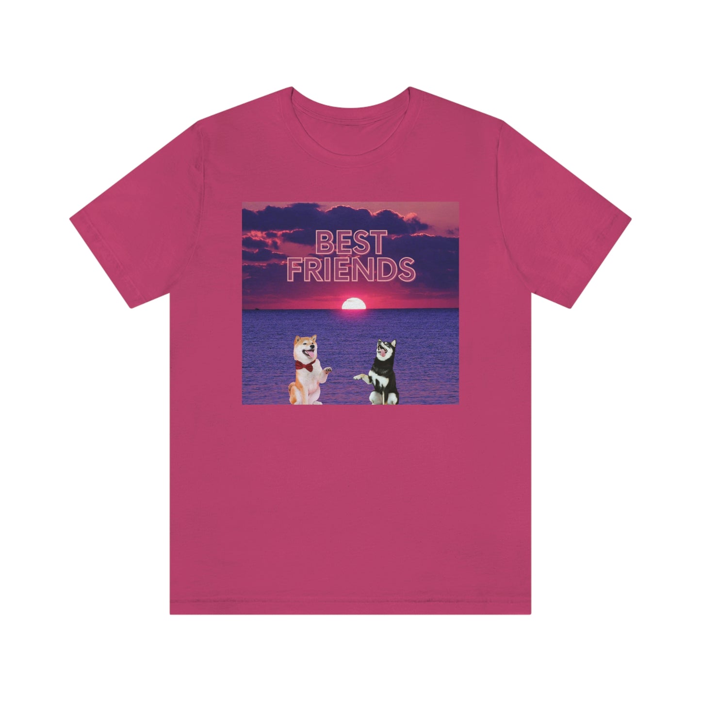 Best Friends | Shiba Inu's | Unisex Jersey Short Sleeve Tee