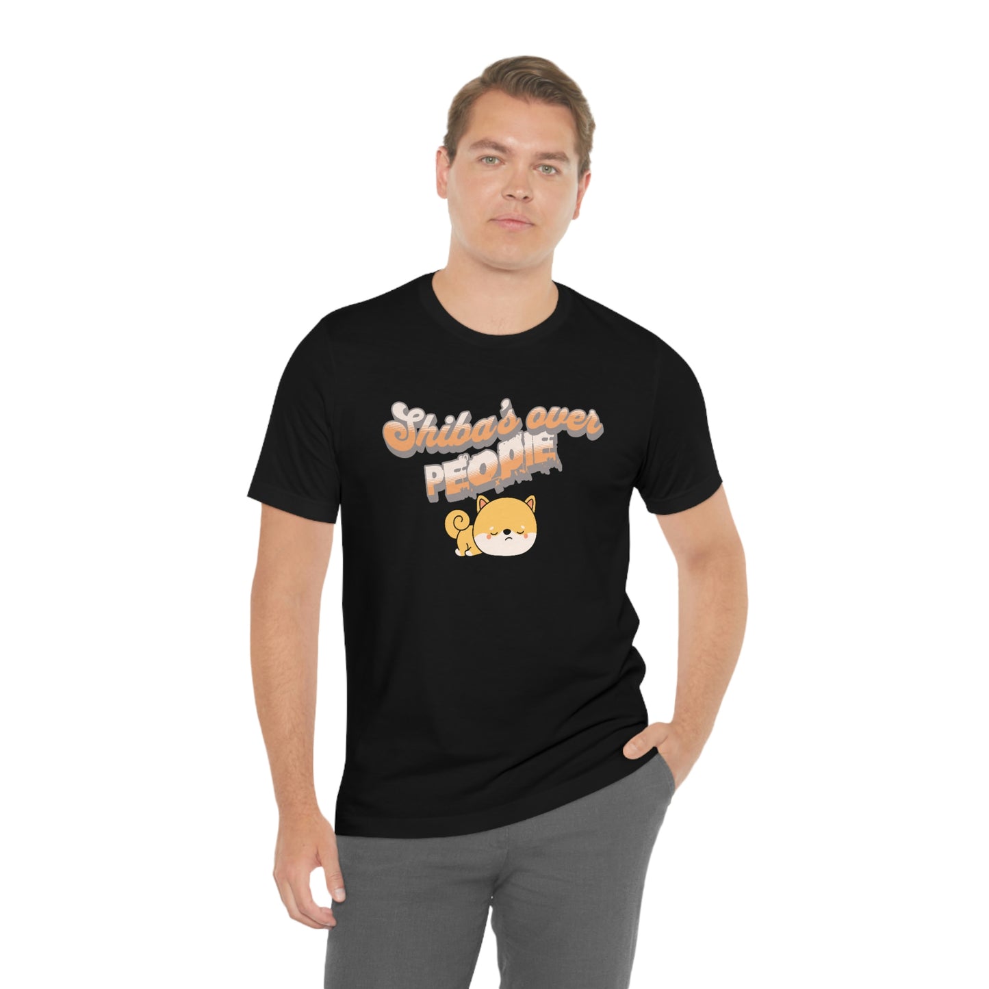 Shiba's Over People T-shirt - Shiba Inu Preference Tee