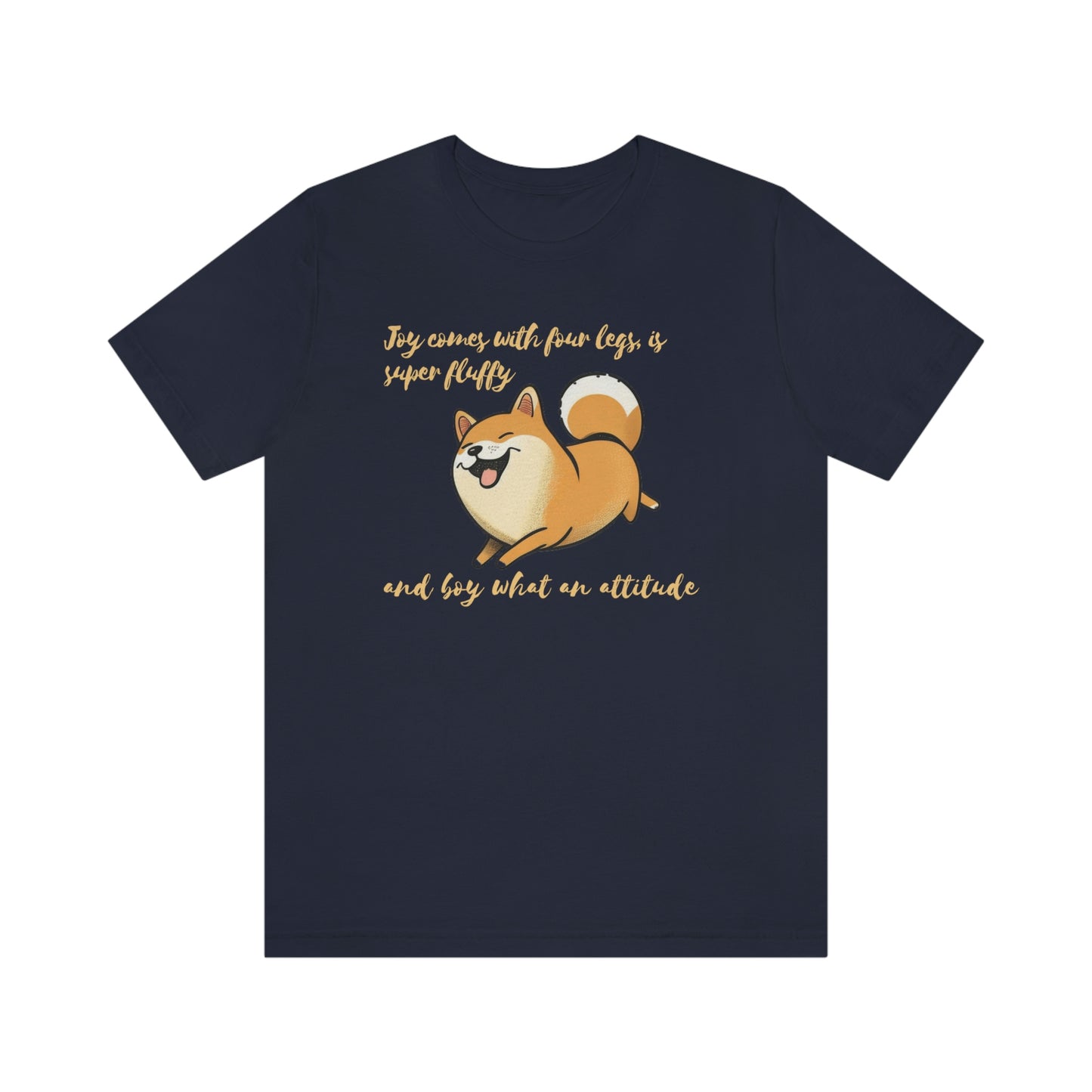 Boy, What an Attitude | Shiba Inu | Unisex Jersey Short Sleeve Tee