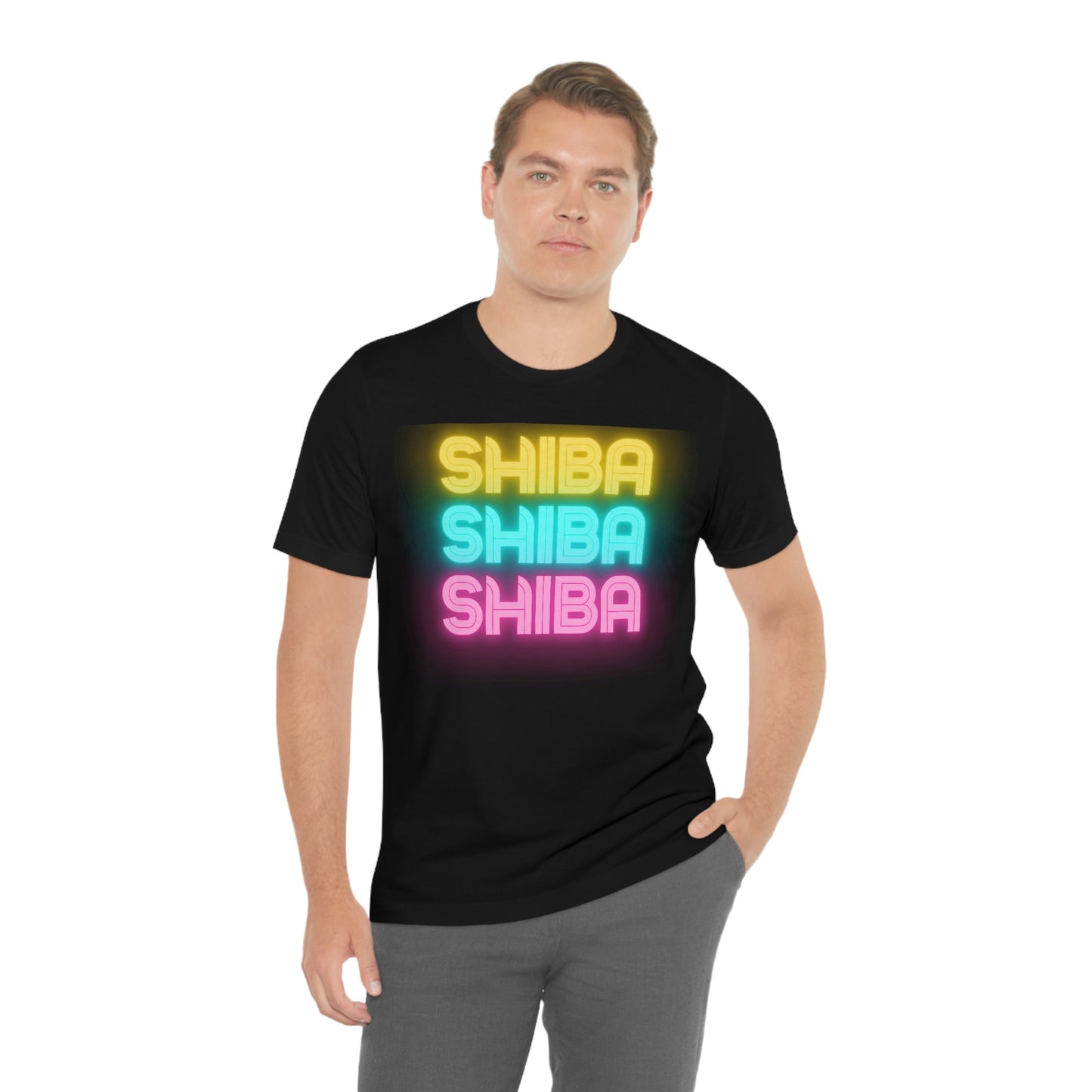 Neon Shiba | Unisex T-shirt