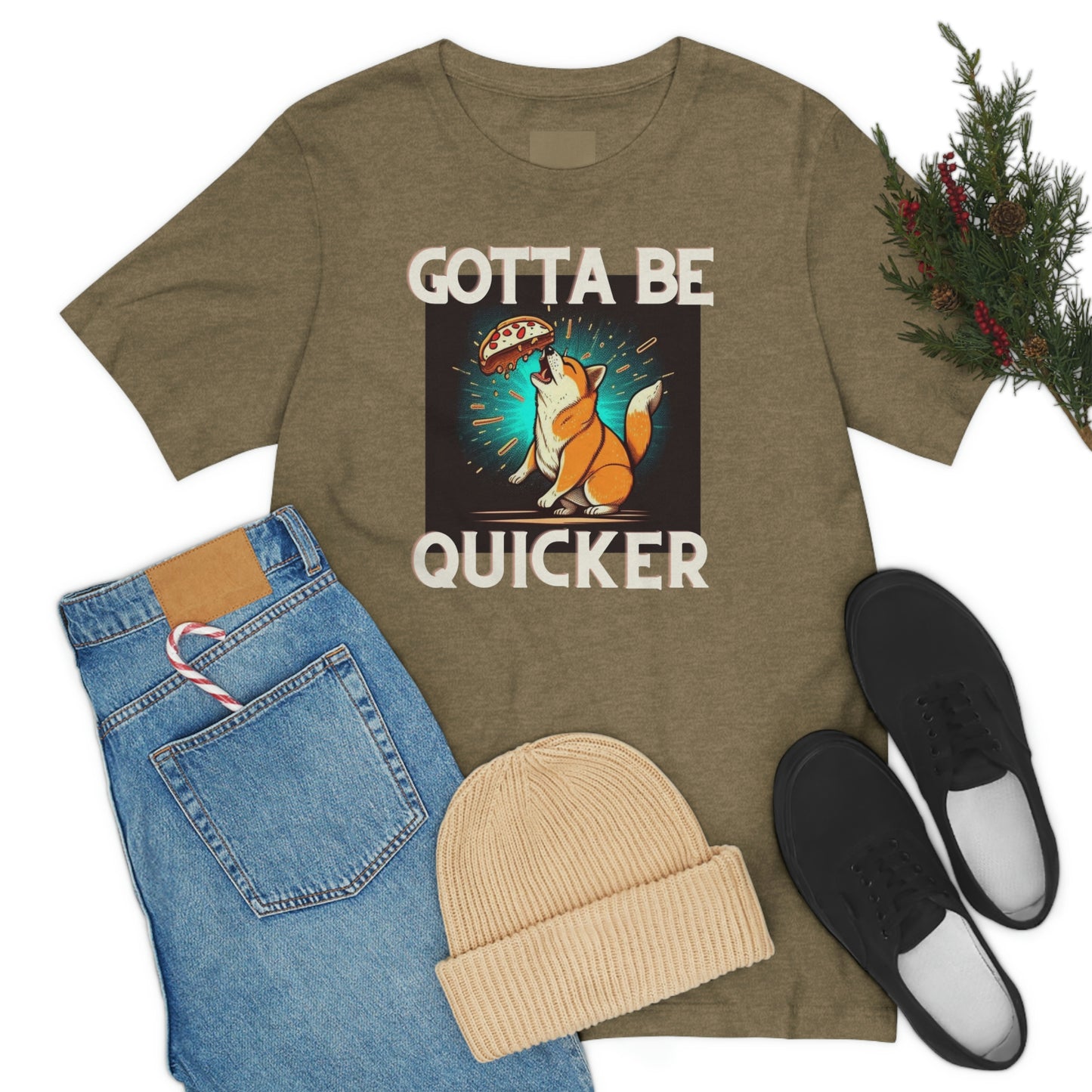 Gotta Be Quicker | Shiba  Inu | Unisex Jersey Short Sleeve Tee