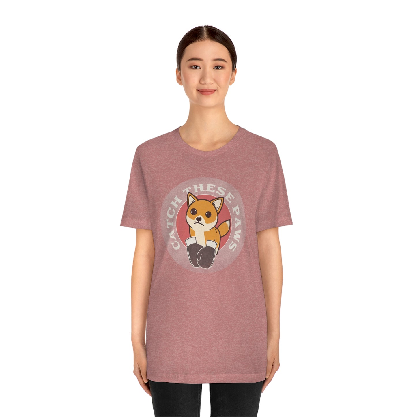 Catch These Paws: Shiba Inu Boxing Gloves Classic T-Shirt - Soft Cotton