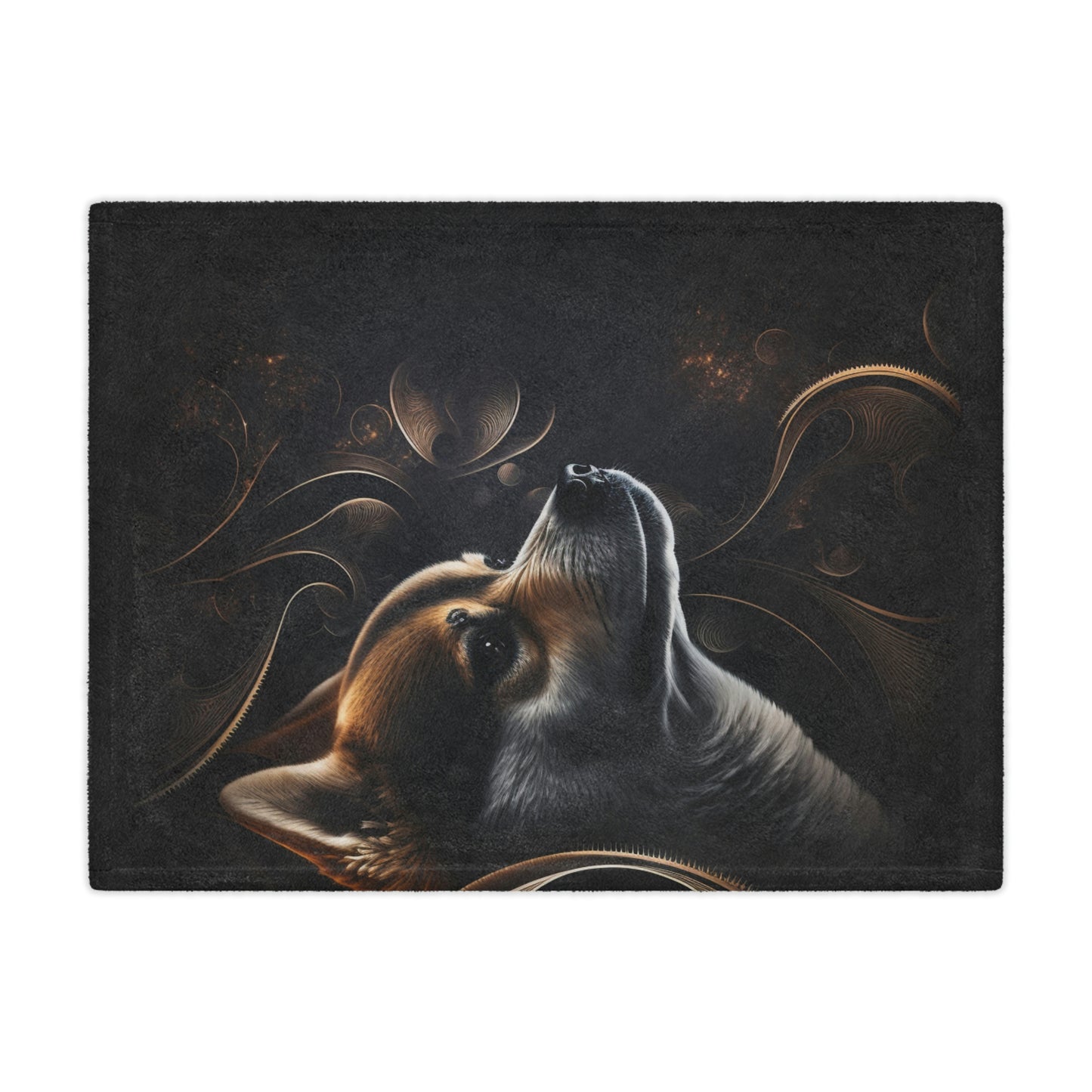 Mystical Minky Shiba Blanket