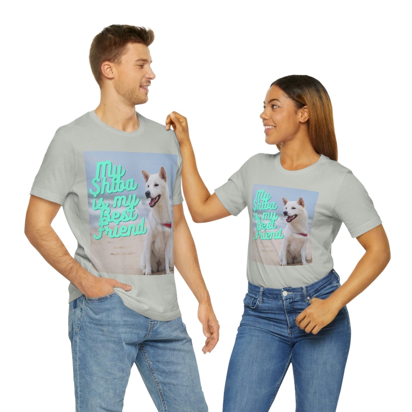 My Best Friend | Shiba Inu | Unisex Jersey Short Sleeve Tee