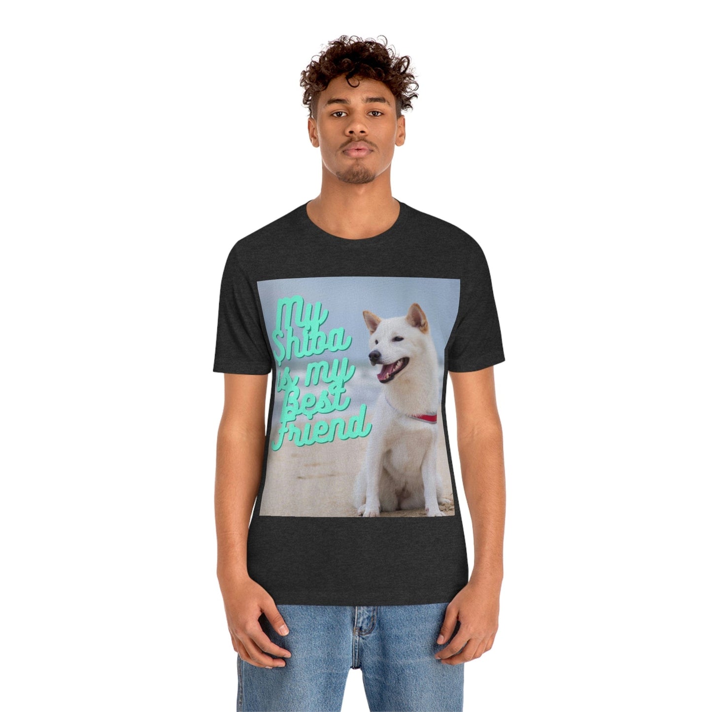 My Best Friend | Shiba Inu | Unisex Jersey Short Sleeve Tee