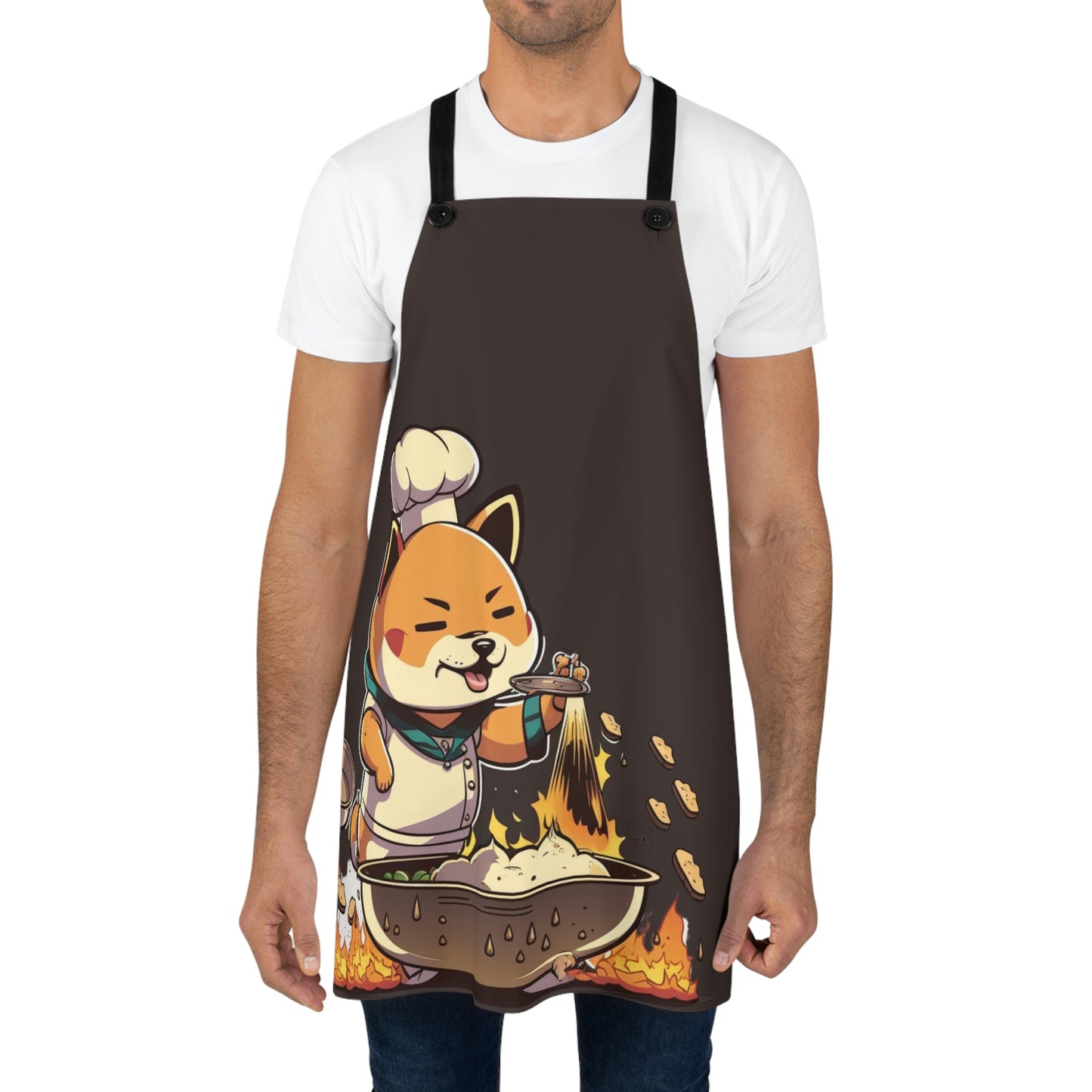 Cooking up with Shiba Inu Apron