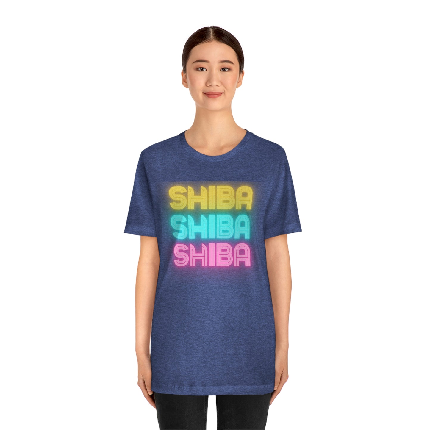 Neon Shiba | Unisex T-shirt