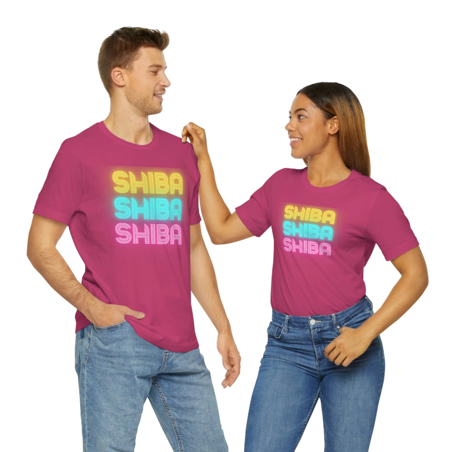 Neon Shiba | Unisex T-shirt