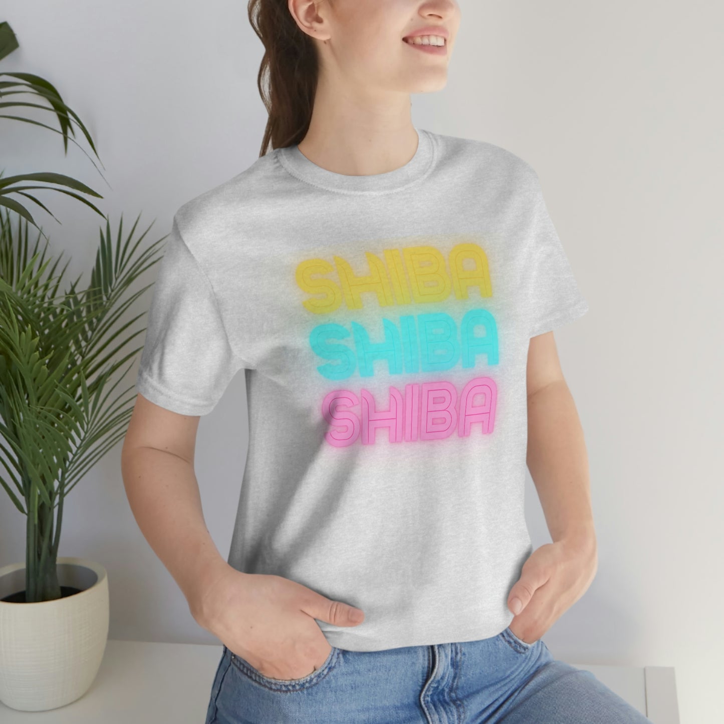 Neon Shiba | Unisex T-shirt