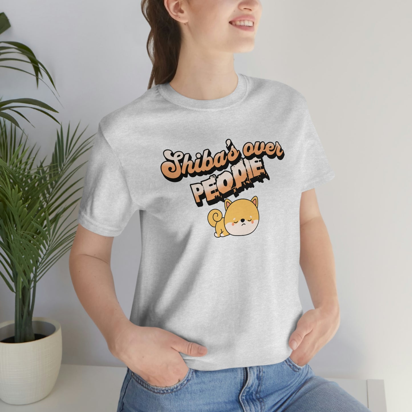 Shiba's Over People T-shirt - Shiba Inu Preference Tee