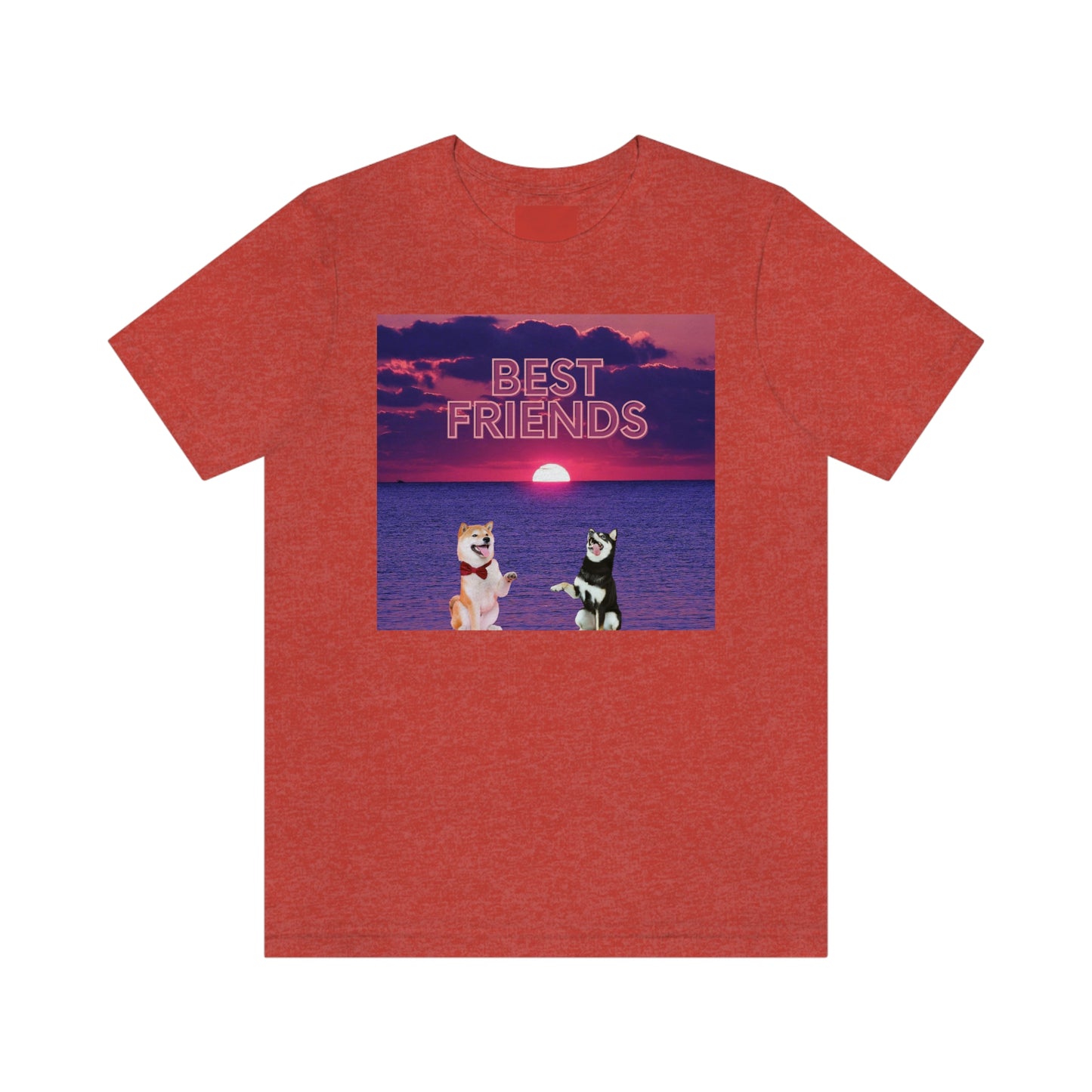 Best Friends | Shiba Inu's | Unisex Jersey Short Sleeve Tee