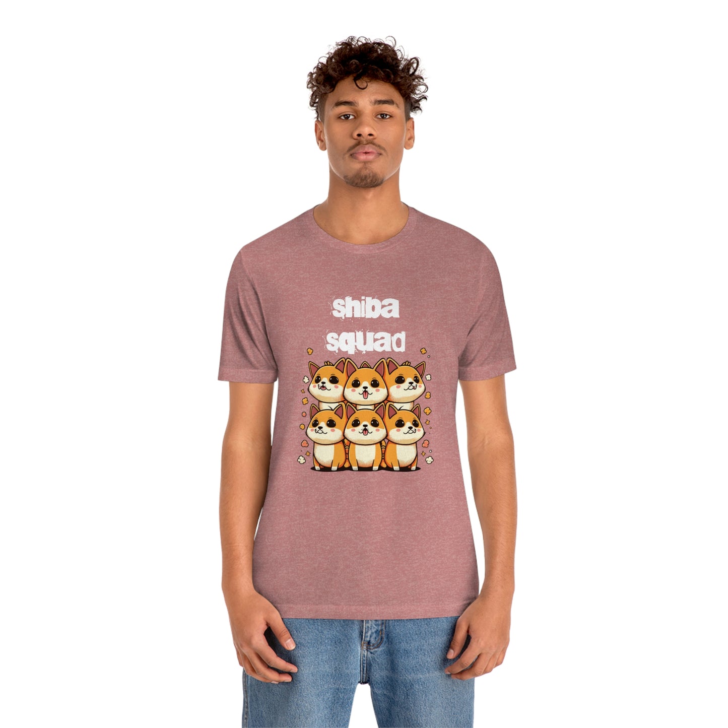 Shiba Squad Graphic Tee - Soft Cotton & Quality Print - Perfect for Shiba Inu Lovers