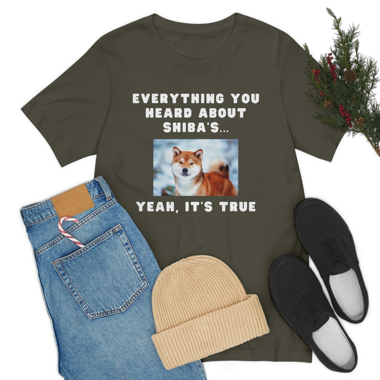 Everything you Heard, it's True | Shiba Inu | Unisex Jersey Short Sleeve Tee