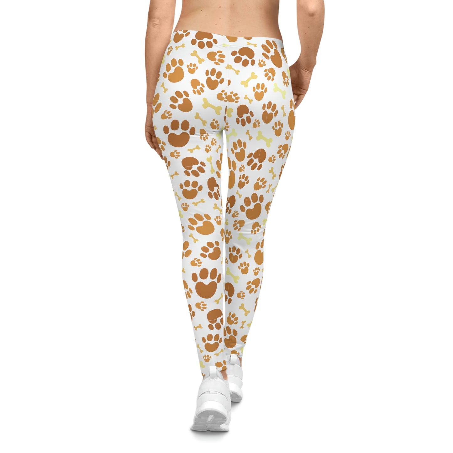 Paw Print Patter | Women's Casual Leggings