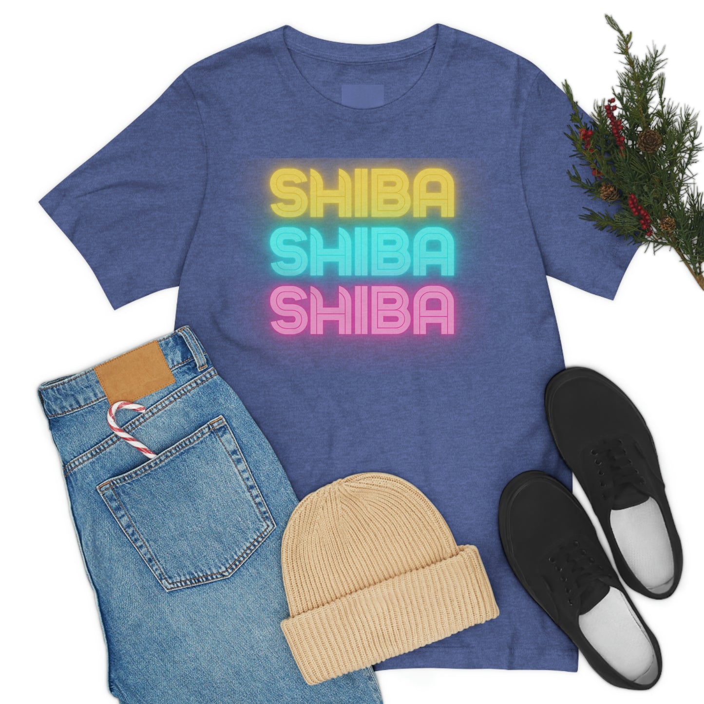 Neon Shiba | Unisex T-shirt