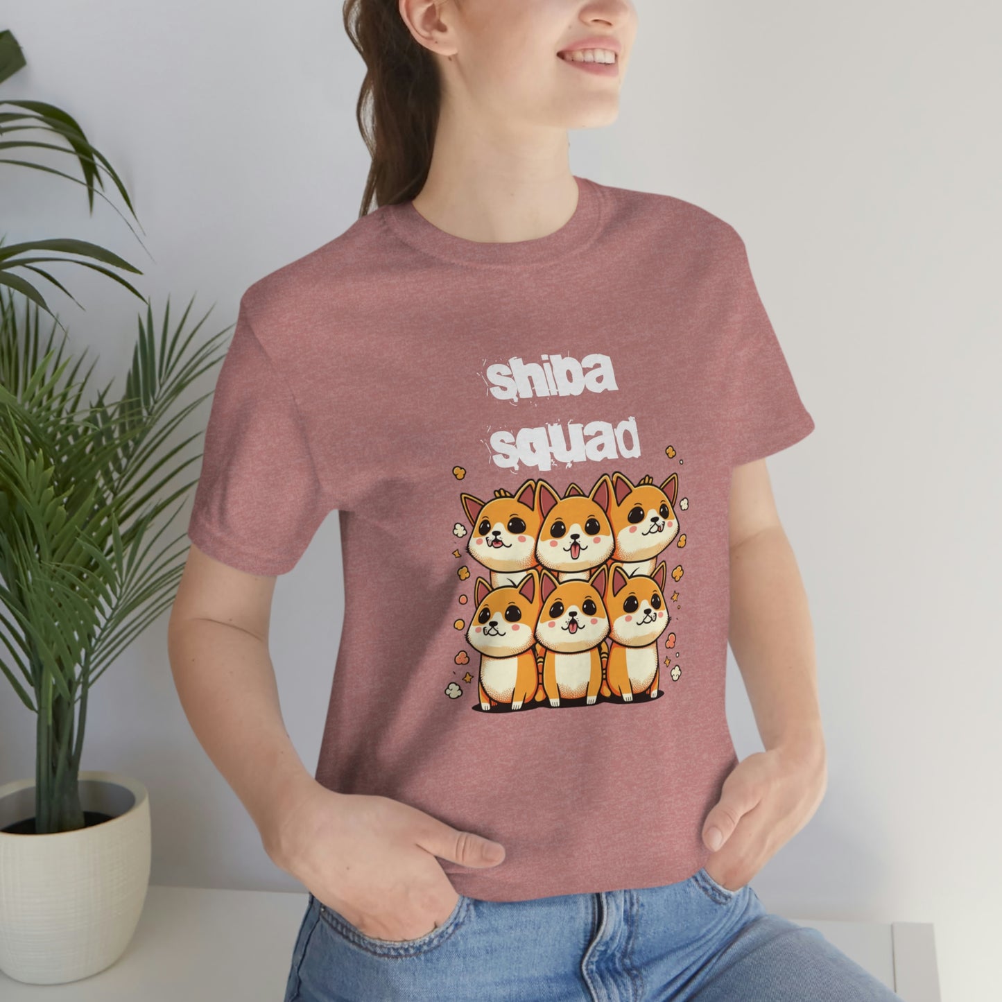 Shiba Squad Graphic Tee - Soft Cotton & Quality Print - Perfect for Shiba Inu Lovers