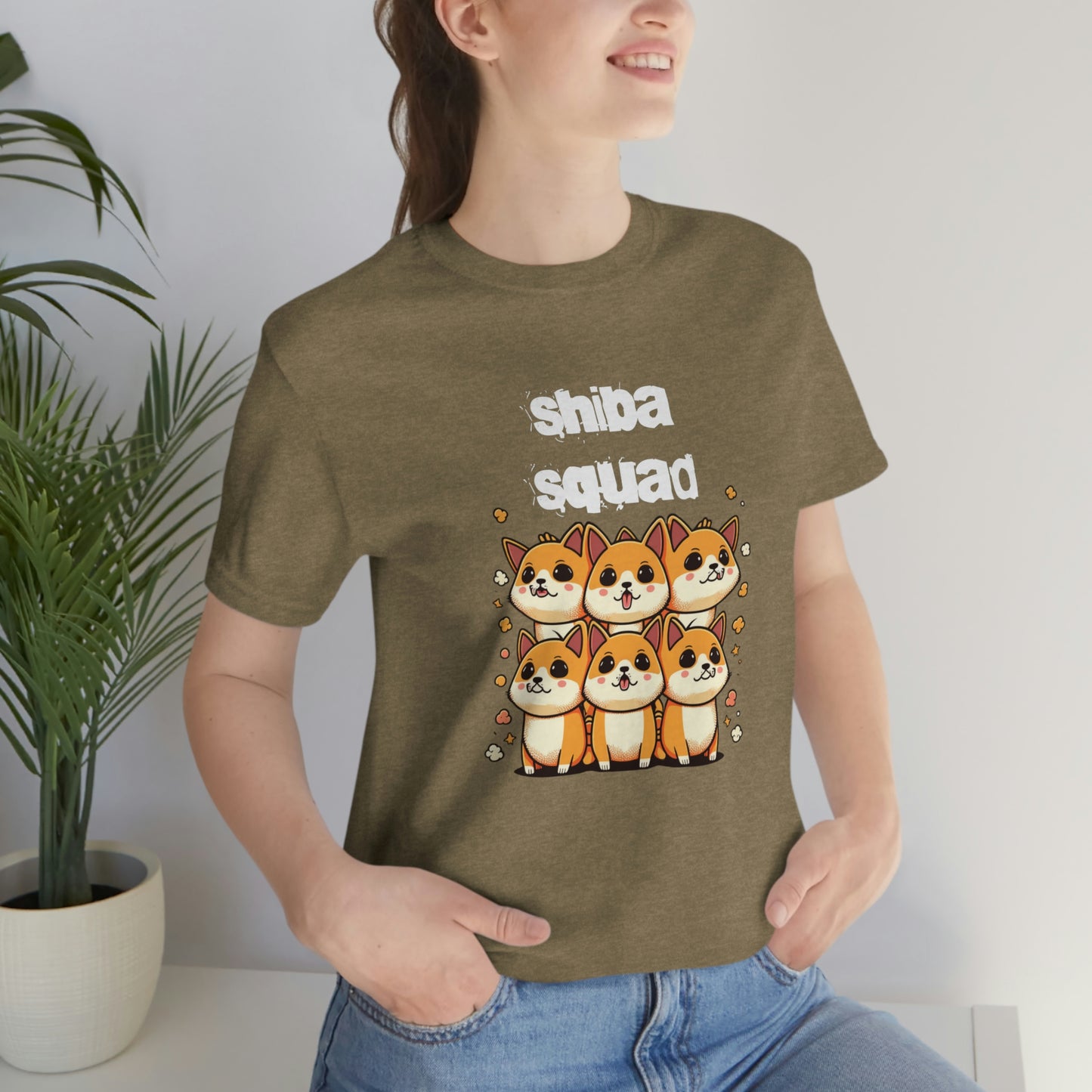 Shiba Squad Graphic Tee - Soft Cotton & Quality Print - Perfect for Shiba Inu Lovers