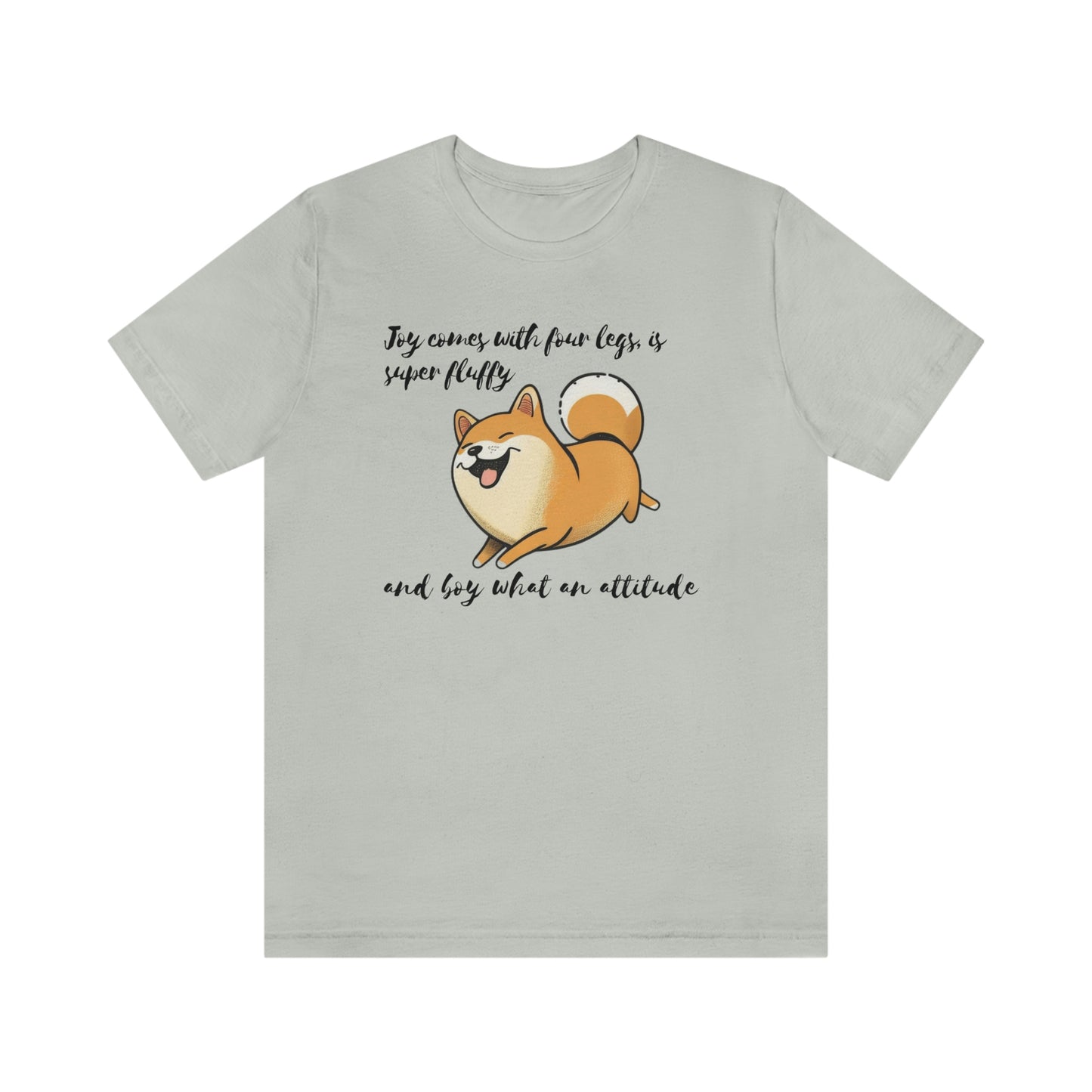 Boy, What an Attitude | Shiba Inu | Unisex Jersey Short Sleeve Tee