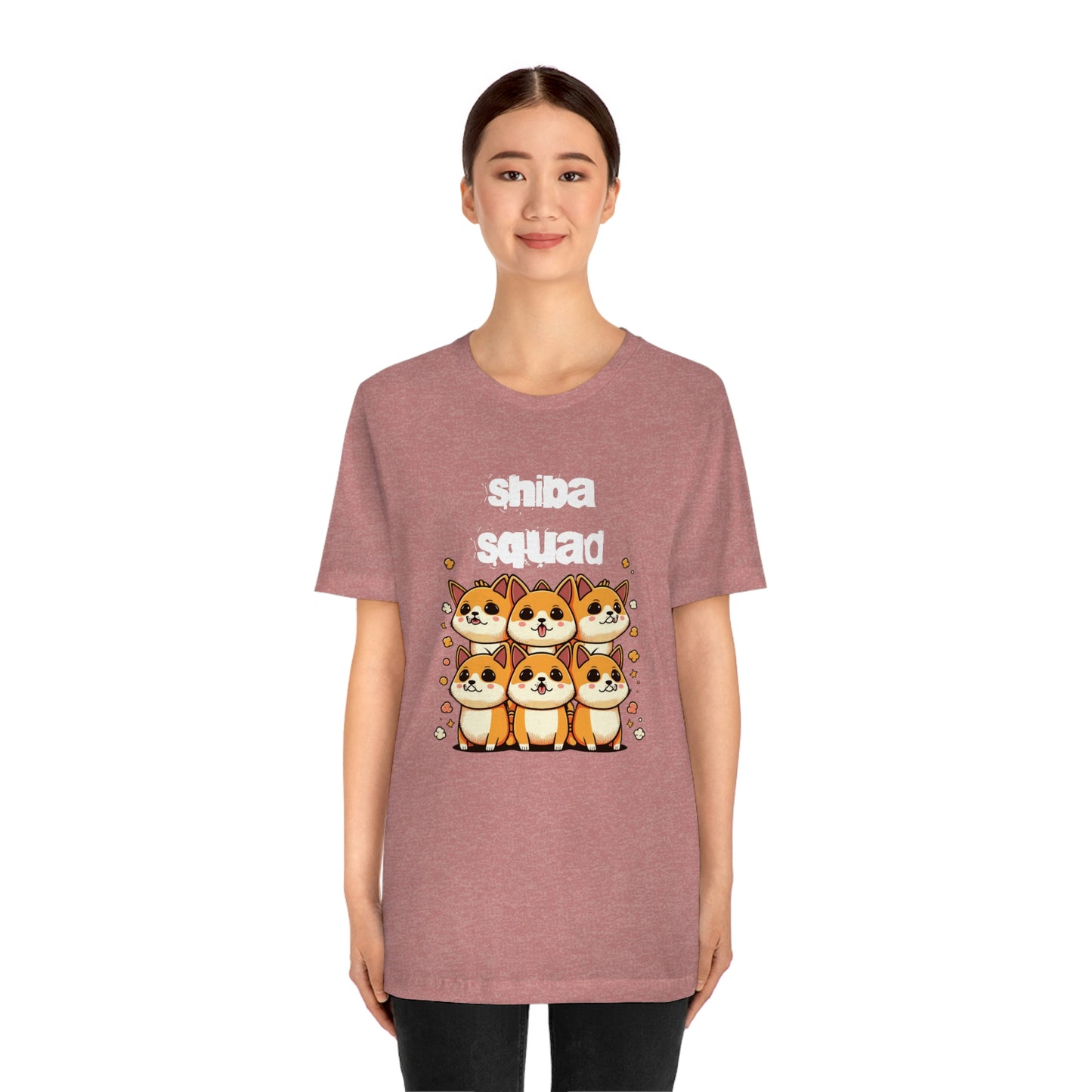 Shiba Squad Graphic Tee - Soft Cotton & Quality Print - Perfect for Shiba Inu Lovers