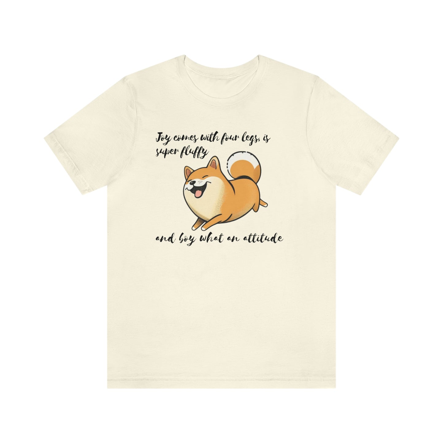 Boy, What an Attitude | Shiba Inu | Unisex Jersey Short Sleeve Tee