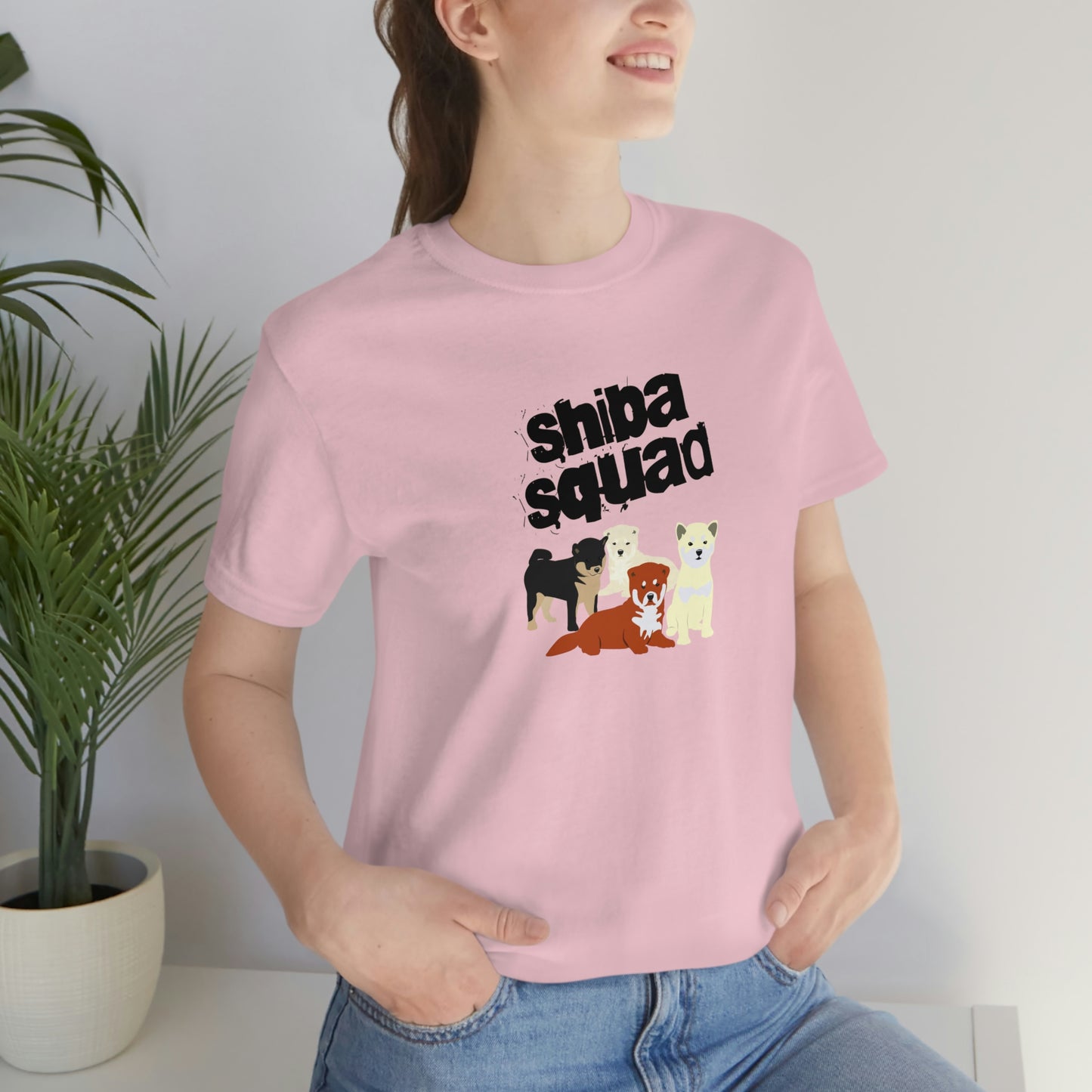 Unleash Your Inner Shiba Squad with Our Adorable T-Shirt Featuring 3 Cute Shiba Inus!