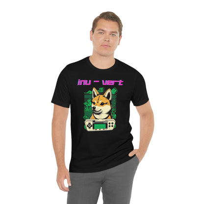 Inu - Vert Shiba Inu Funny Gamer Tshirt | Dog Owner Top