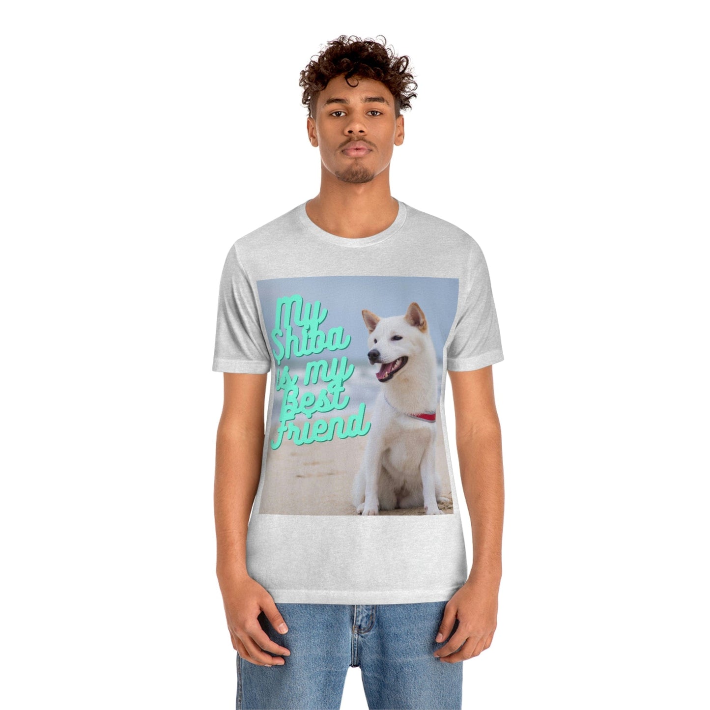 My Best Friend | Shiba Inu | Unisex Jersey Short Sleeve Tee