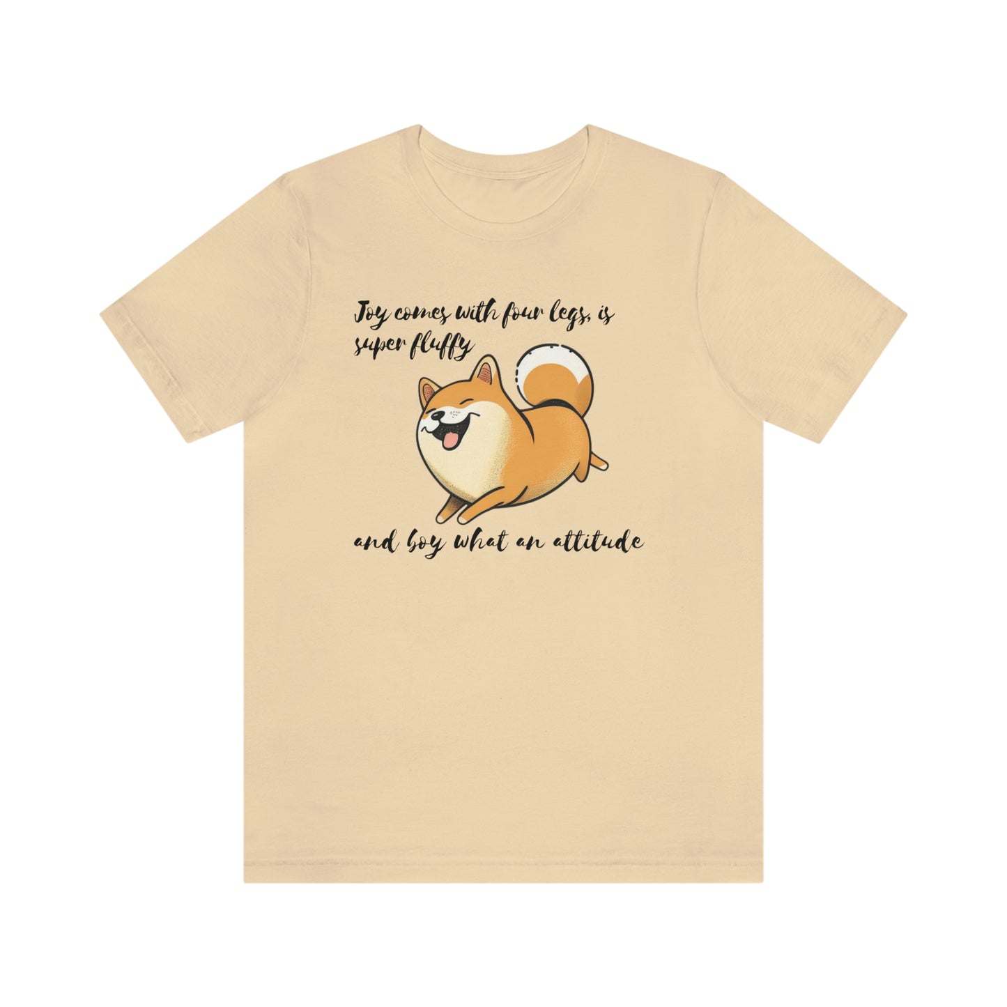 Boy, What an Attitude | Shiba Inu | Unisex Jersey Short Sleeve Tee