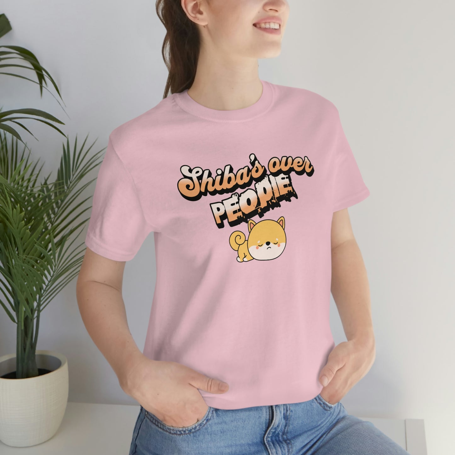 Shiba's Over People T-shirt - Shiba Inu Preference Tee