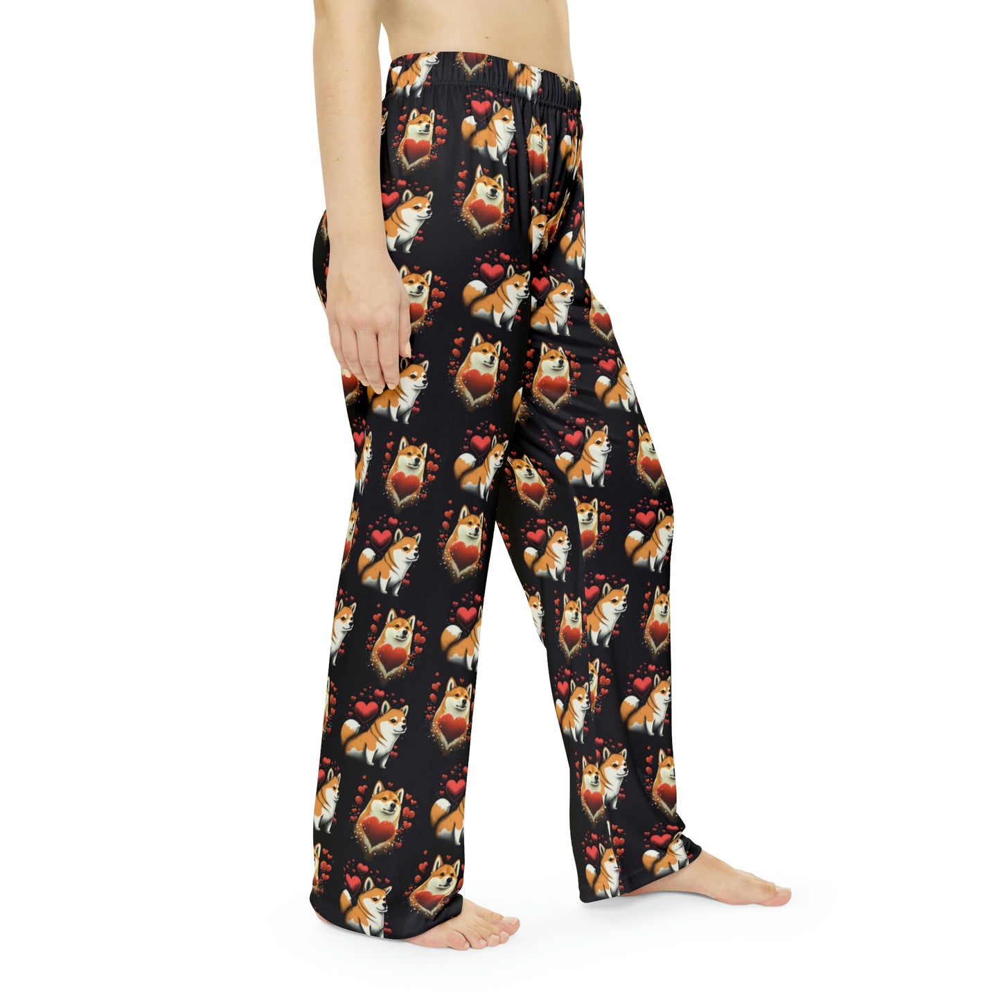 Shiba Puppy Love | Women's Pajama Pants