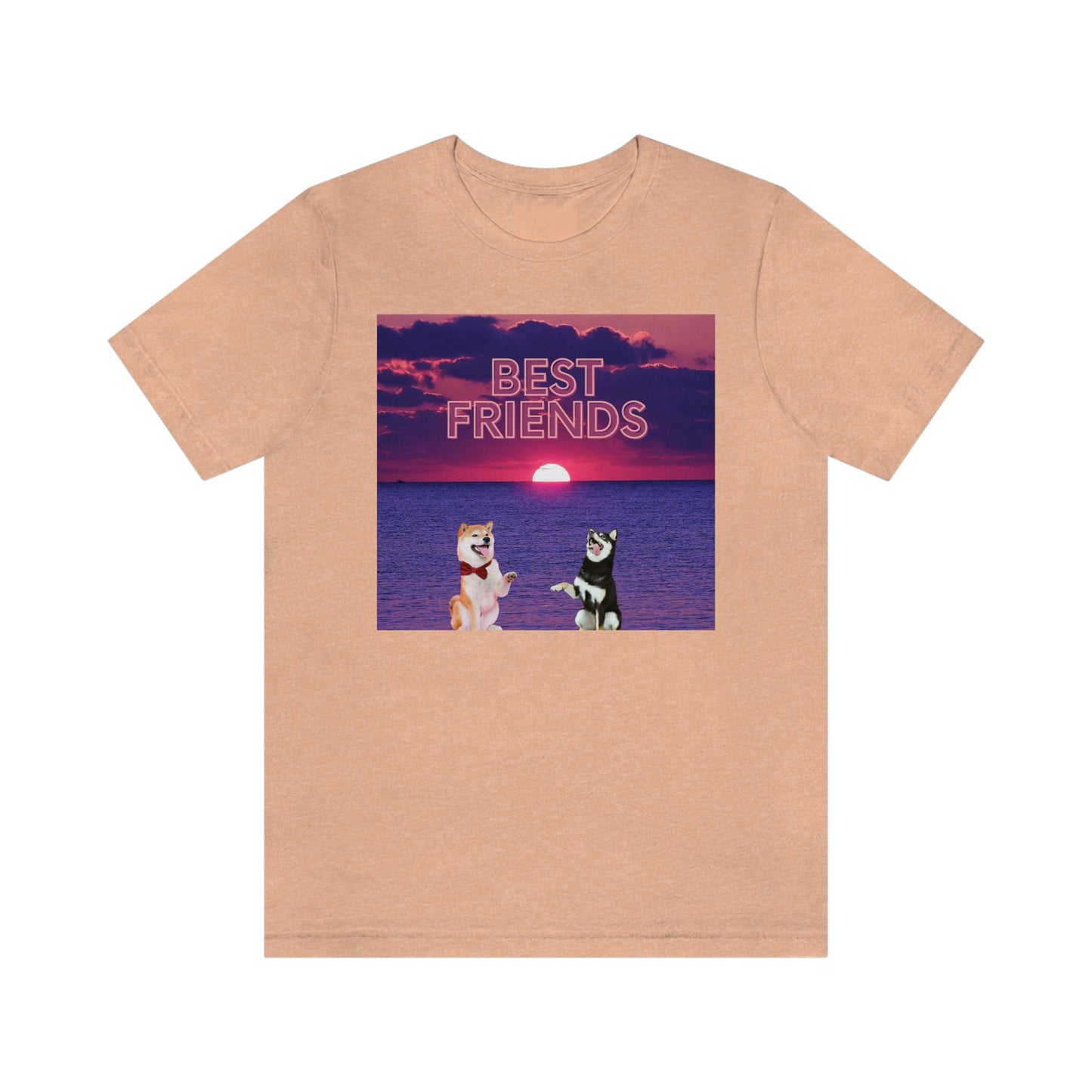 Best Friends | Shiba Inu's | Unisex Jersey Short Sleeve Tee