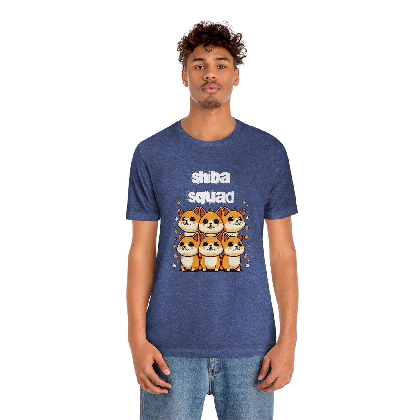 Shiba Squad Graphic Tee - Soft Cotton & Quality Print - Perfect for Shiba Inu Lovers